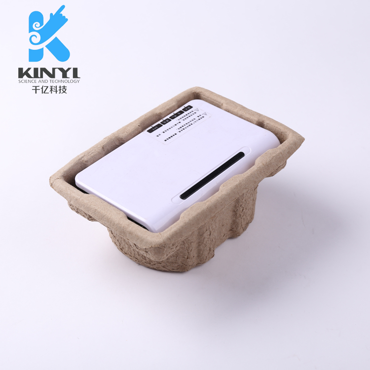 黄浆干压电器纸托包装