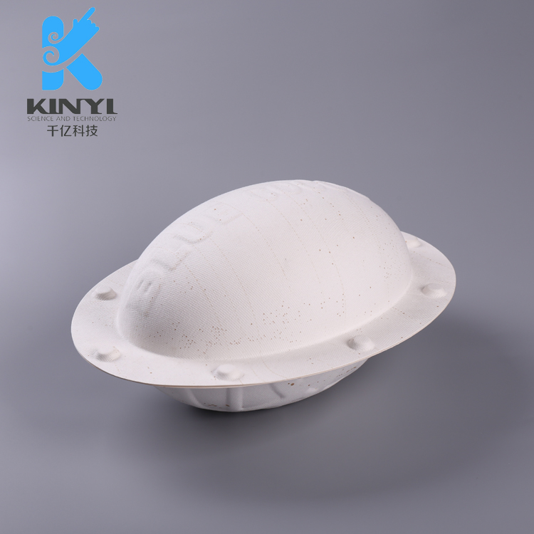 一面网纹一面光滑湿压纸托