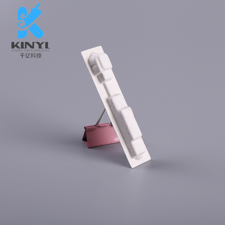 白浆电子烟湿压纸托包装