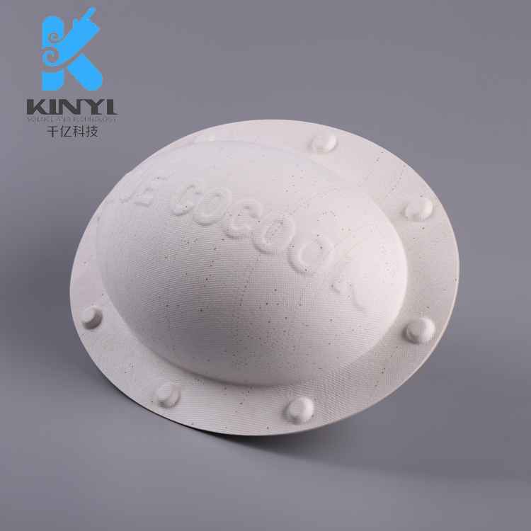 一面网纹一面光滑湿压纸托