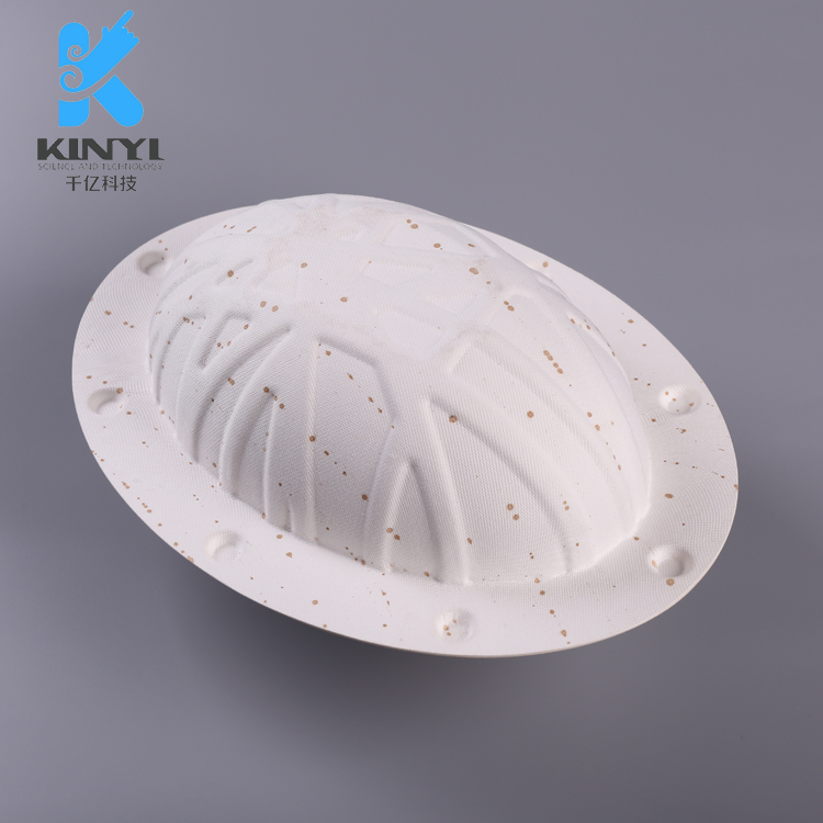 一面网纹一面光滑湿压纸托