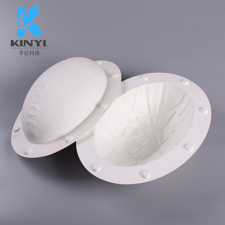 一面网纹一面光滑湿压纸托