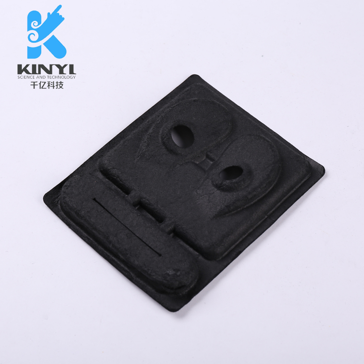 工艺礼品黑色干压包装纸托